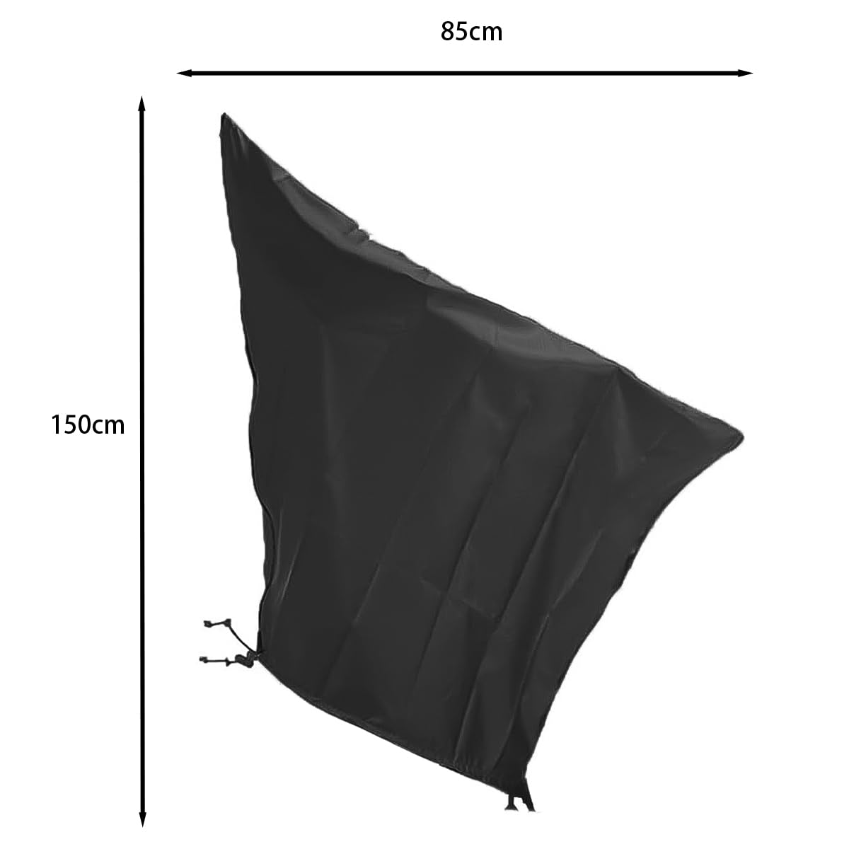 NUZAMAS 150 x 85 cm Copertura Telescopica Esterni Impermeabile Resistente al Sole Copertura Telescopica Astronomica Con Cordino Regolabile Tessuto Oxford Mantello Telescopico Copertura Mobili