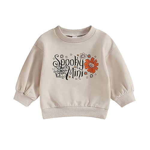 EnJoCho 6M to 4 Years Children Casual Blouse Toddler Girls' Boys' Cute Printed Sweater Spring And Autumn Tops Kids T
