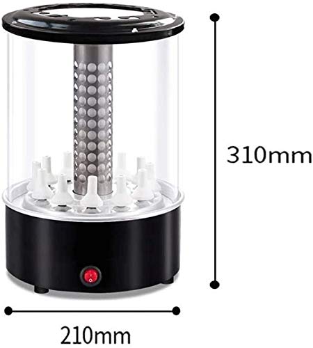 YFGQBCP Indoor Grill Smokeless Grill 1100W, Haushaltselektro Smoke-Free Voll automatische vertikale Rotary Indoor… – Bild 3