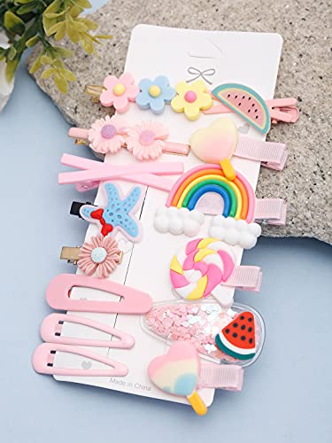 Women's Hair Pins & Clips Combo, Multi-Color Set