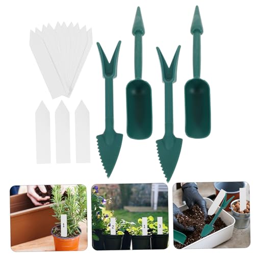 Herramientas de jardinería manual 2 piezas para suculentas miniatura 2