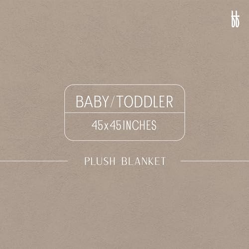 forever french Baby Plush Blanket | for Infant Toddler and Newborn | Receiving Blanket | 100% Microfiber Feather Yarn | Soft Warm Cozy for Crib Stroller & Travel | 45"x45" (Just Smile Black & Ivory)4