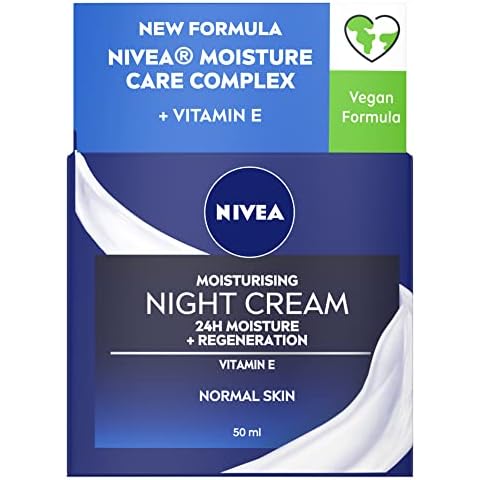 NIVEA 24 Hour Moisturising Night Cream Cover
