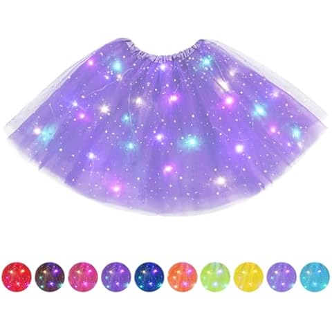 AYBUY Jupe Tutu LED Violet Cover