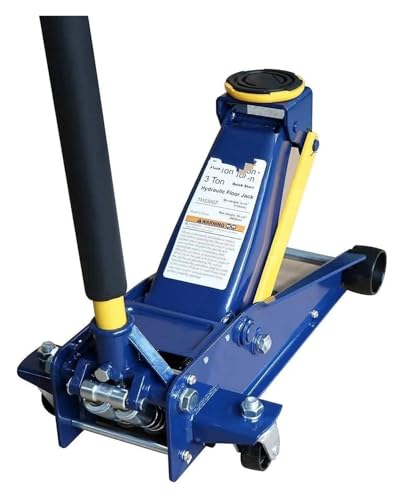 Caballete Coche Gato de Piso Resistente para vehículos Todo Terreno Gato hidráulico de Perfil bajo, Gato de Servicio de Acero Elevador Coche