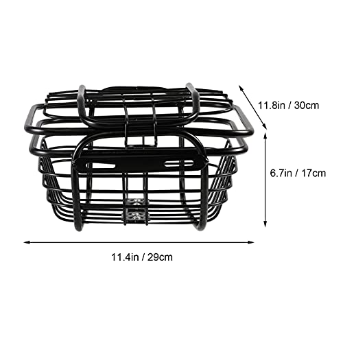 Jojofuny Posteriore della Bici Cestino di Metallo