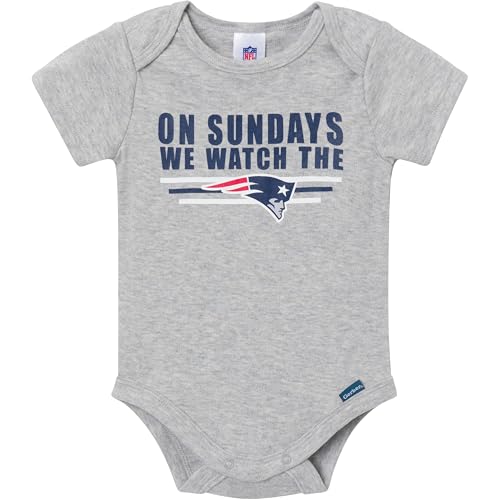Image of Gerber NFL Baby Boys 3-Pack Onesie Bodysuit