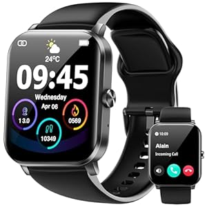 QONBINK Smart Watch, 1.85″ HD...