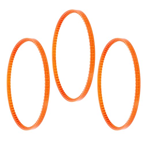 Healeved 3 Piezas de Repuesto para Máquina de Algodón de Azúcar Eléctrica, Correas de Transmisión Pequeñas para Fabricante de Dulces Comerciales, Accesorios de Mantenimiento para Uso