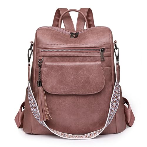 Sac à dos élégant pour femme en cuir PU de première qualité au design rétro raffiné