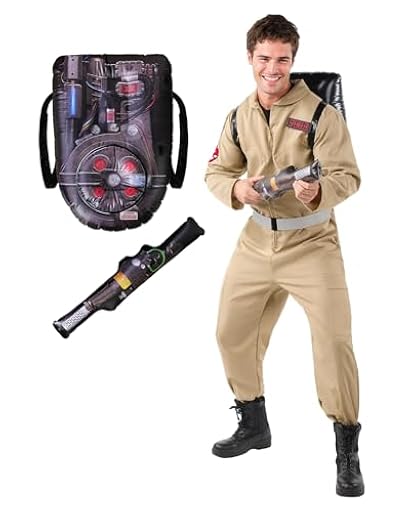 Funidelia Disfraz de Cazafantasmas para hombre, Licencia Oficial, Talla M - L Películas & Series, Fantasmas - Traje para adultos para fiestas, Carnaval y Halloween | Ya disponible en tu tienda friki favorita! En mundofriki.es!