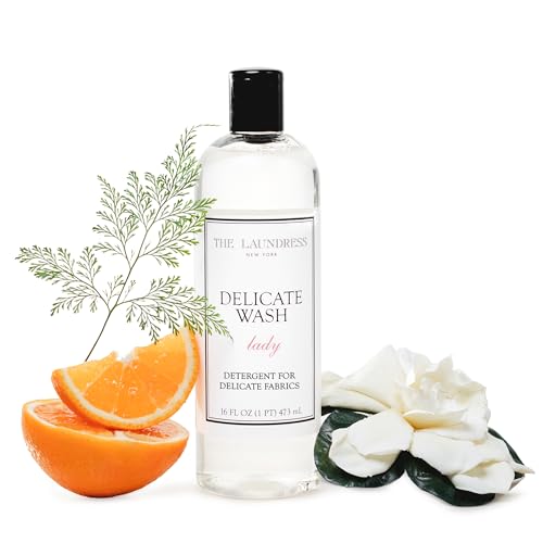 The Laundress Delicate Wash, Double Concentrated, Lady Scent, Detergent Delicate, Lingerie & Silk Detergent, Lingerie Wash, 16 Fl Oz