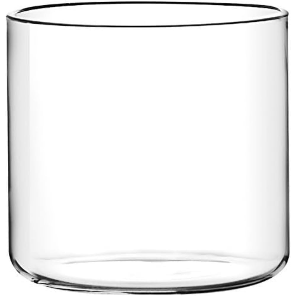 H&H Pack of 6 Borosilicate Fusion Wine Glasses Cc300 Table Furniture, Transparent