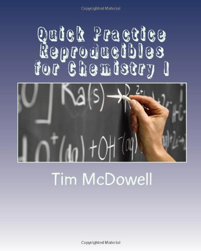 Amazon.com: Quick Practice Reproducibles for Chemistry I: Reproducible ...