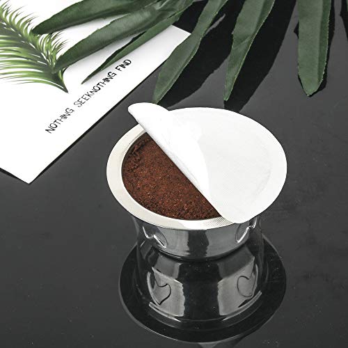 Cápsula de café recarregável i Cafilas para Nespresso Vertuoline feita de aço inoxidável, cápsulas d