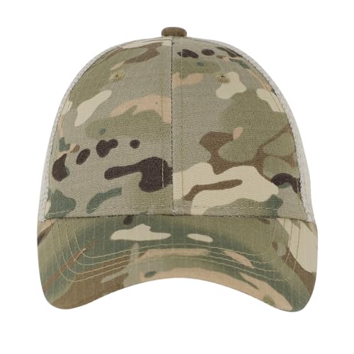 Camo Baseball Cap for Boys Girls Breathable Kids Mesh Hat Snapback Summer Beach Sun Hats Low Profile Baseball Hat2