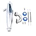 IPOTCH Silenciador De Tubo De Tubo De Escape De Aluminio 1set para 1/8 RC Car HSP, Hobao, SH