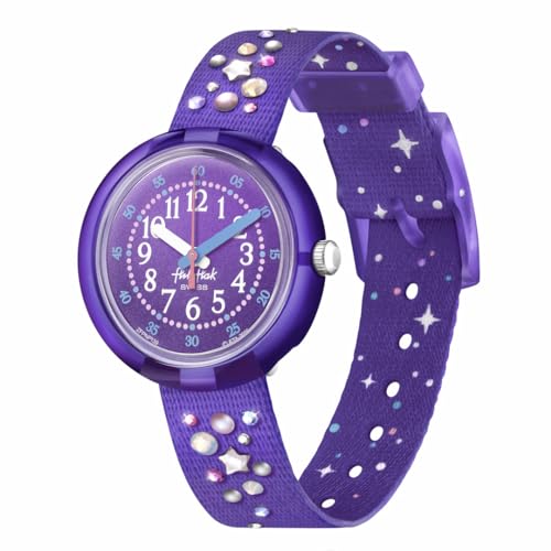 Flik Flak Girl Kids Watch Biosourced Quartz Waterproof Stargazing