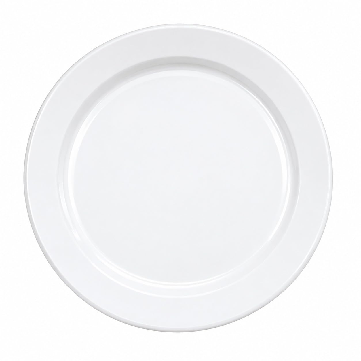 White Disposable Plates - 60 Pack for Parties -14