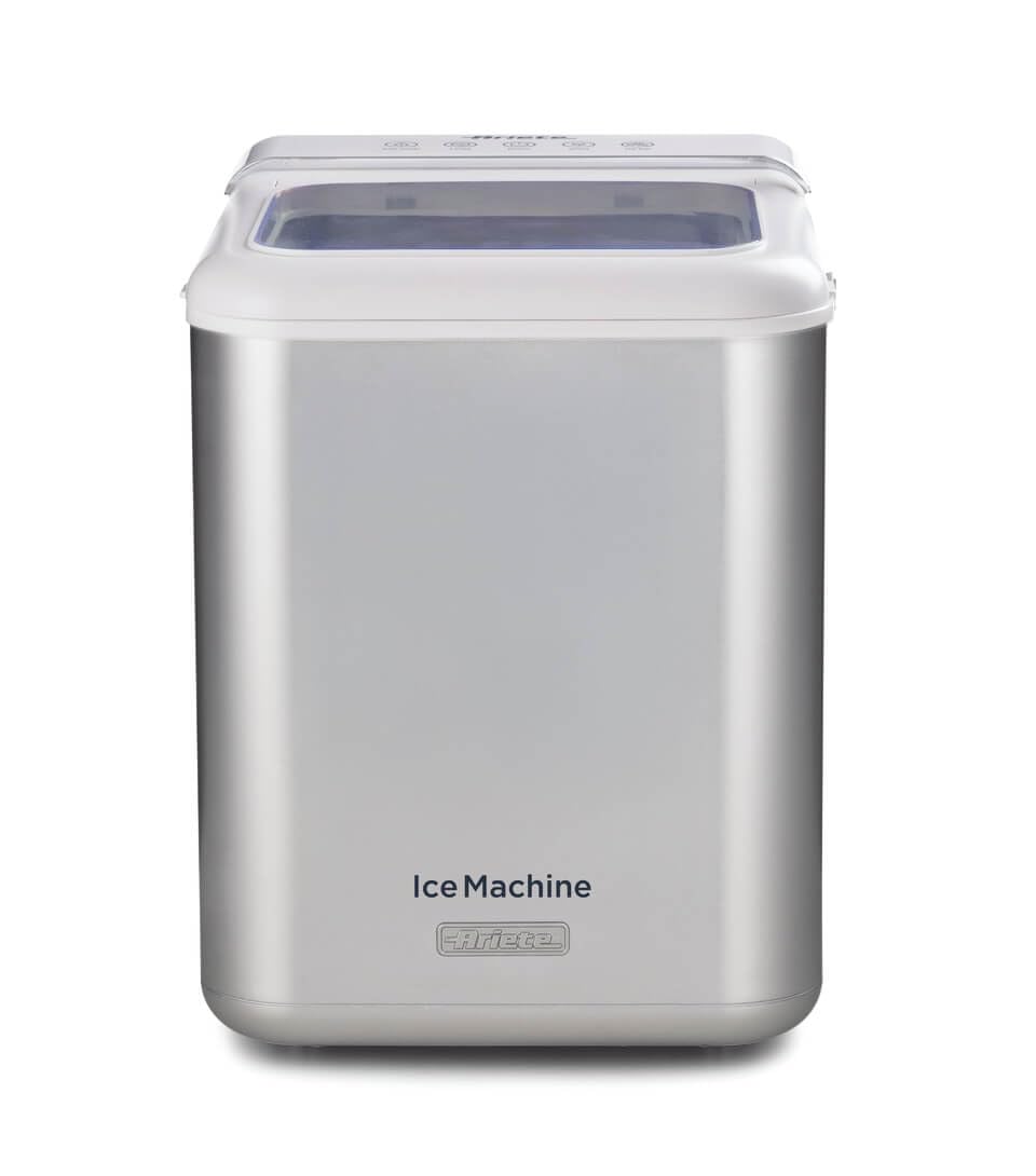 Ariete 651 Ice Machine, Macchine per fare il ghiaccio, 9 cubetti di ghiaccio in 6 minuti, 1,4L, Cubetti grandi e piccoli, Funzione autopulizia