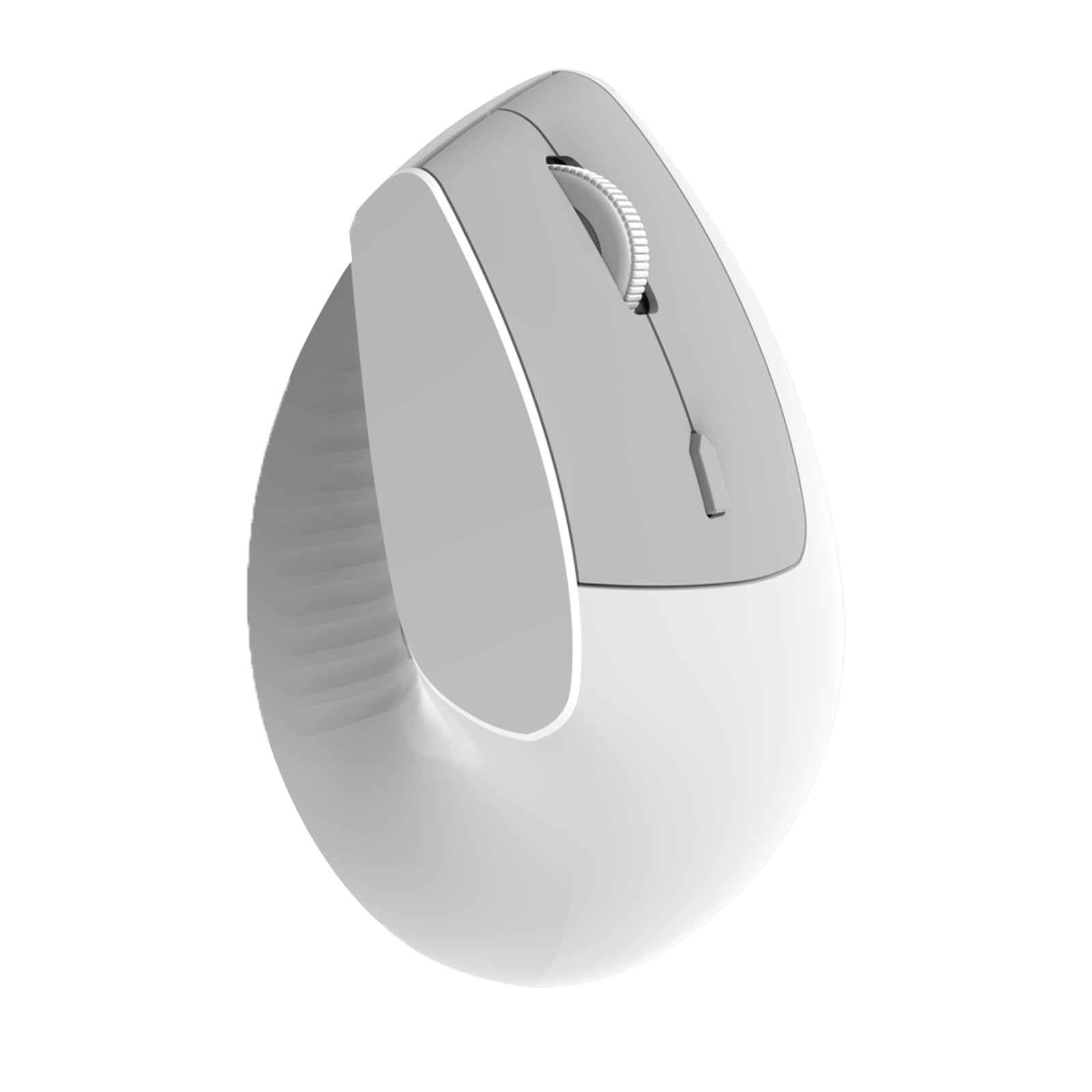 Lomiluskr Ergonomic Wireless Mouse Rechargeable 2 4G Bluetooth Dual Mode Lightweight Soundless Cordless Mice Compatible with Notebook PC