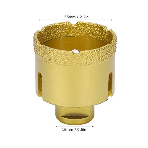 Kit de sierra copa de 55 mm con diamante miniatura 4