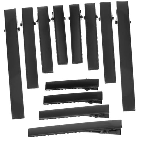 ELAYARD 40 piezas Pinzas para Pelo Metálicas Tipo Cocodrilo Mate Clips para Manualidades DIY Accesorios de Peluquería Varios Herramientas para Peinados Femeninos