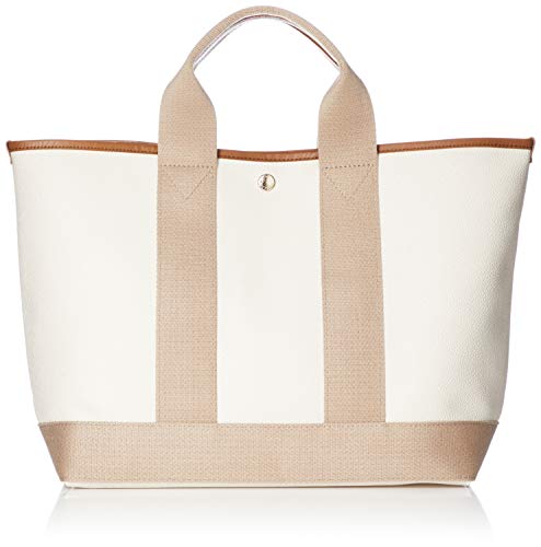 Topkapi BREATH 503080100100 Women's Scotch Grain Neo Leather A4 Tote Bag, Beige