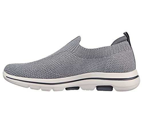 Skechers GO WALK 5 - TOWNWAY Tênis, Masculino, Cinza Escuro, 43