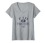 Womens Florida International Golden Panthers 1965 Vintage V-Neck T-Shirt