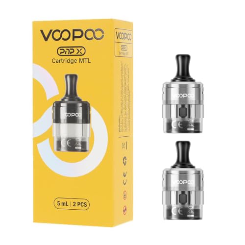 For VOOPOO PnP-X MTL�p�J�[�g���b�W MTL 1���i2����j�y�A�b�v�O���[�h�Łz5ml DRAG S3/X3�����p�|�b�hPod DRAG S2/X2/Doric 60 Pro/Argus Pro 2�ɑΉ� �j�R�`���Ȃ� ���L�b�h�t���[ 