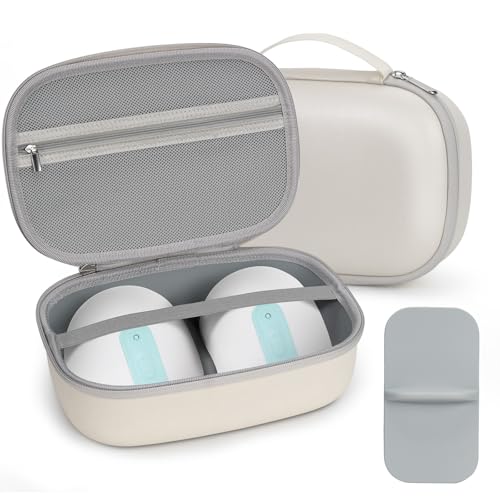 Image of Breast Pump Carrying Case for Momcozy & Willow,Wearable Breast Pump Bag for eufy Security/Paruu/OTEEIDA/Nuliie/Medela and More Hands Free Breast Pump Travel Pumping Bag with Waterproof Removable Tray
