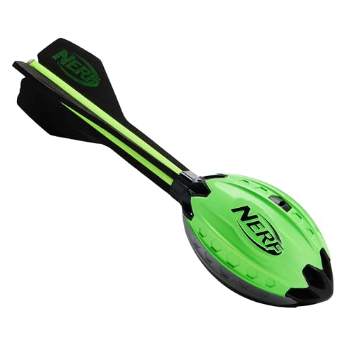 Nerf Elite Vortex Aero Howler Foam Football Soft Vortex Football for Long-Distance Throws - Innovative Hollow Air Flow Design - Kids Aero Howler Whistle Vortex Foam Ball