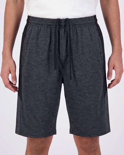 Image of Real Essentials 5 Pack: Boys' Dry Fit Basketball Shorts for Youth Kids Teens - Athletic Running Soccer Sports with Pockets