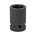 3/8 in. Drive 17 mm Standard 6-Point Impact Socket