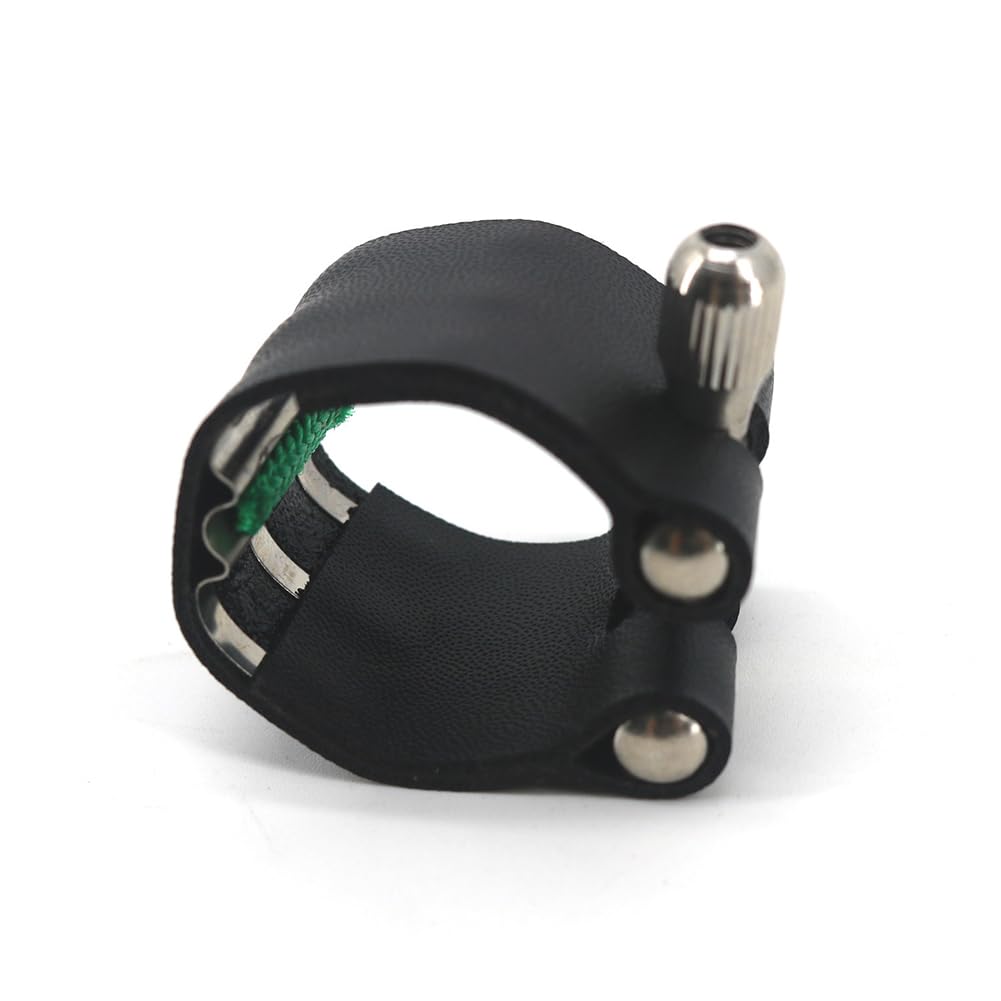 Alto Sax Bocchino Sax Legatura Chiusura Sostituzione Ecopelle Legatura Accessori di Ricambio