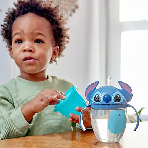 The First Years Stitch Silicone Straw Cup — Spill Proof Sippy Cups — Toddler Cups For 9 Months And Up — 7 Ounces #TOP3