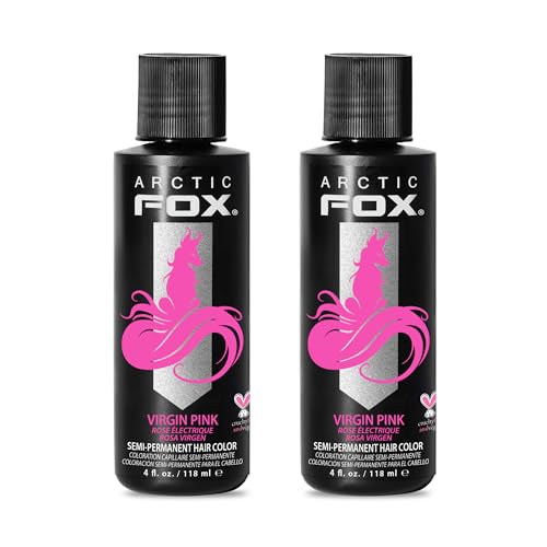 Image of ARCTIC FOX Semi-Permanent Hair Dye Virgin Pink - Vegan - 2x4 oz