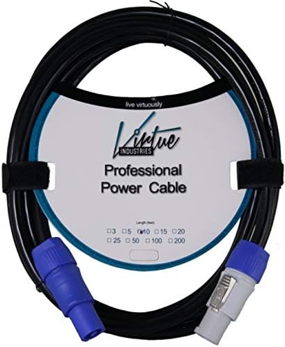 10 ft professional power extension cable