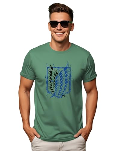 Image of ADRO Men's 100% Cotton Regular Fit T-Shirt