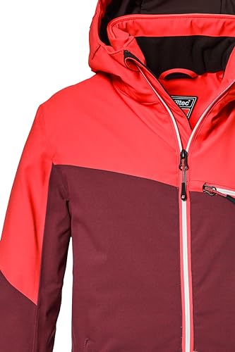 Chaqueta de esquí impermeable Killtec Ksw 182 funcional infantil con paranieves 4
