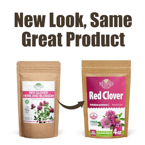 Image of 4 oz. Red Clover Tea Red Clover Herb Dried Blossom Flower Petals (Trifolium Pratense) - 113g Dried Cut Herb Bulk Herbal Tea Trebol Rojo