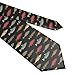 WILL BUDXEG Fishing Lures Bass Mouth Fish Bait Fishing Mens Novelty Necktie Ties Funny Neckties Fashion Neck Ties