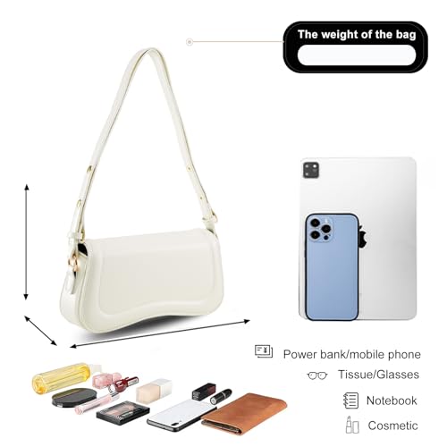 Image of Small Shoulder Bag for women,Crossbody Purses,Leather Tote Handbag Clutch Hobo Purse,with Zipper Closure for Women