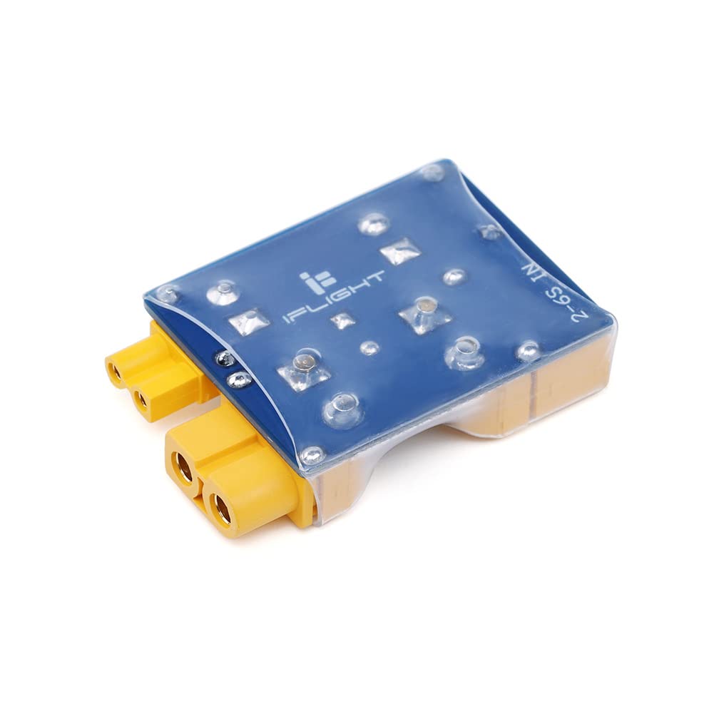 VOANZO XT30/XT60 Fuse Short-Circuit-Proof Protector for 2-6S with Alarm Buzzer for RC Quad FPV Racing Drone - Image 2