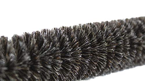 Pullach Hof Heizkörperbürste Reinigungsbürste Bürste für Heizkörper | mit Ziegenhaar Borsten | Kunststoff ummantelter… – Bild 5