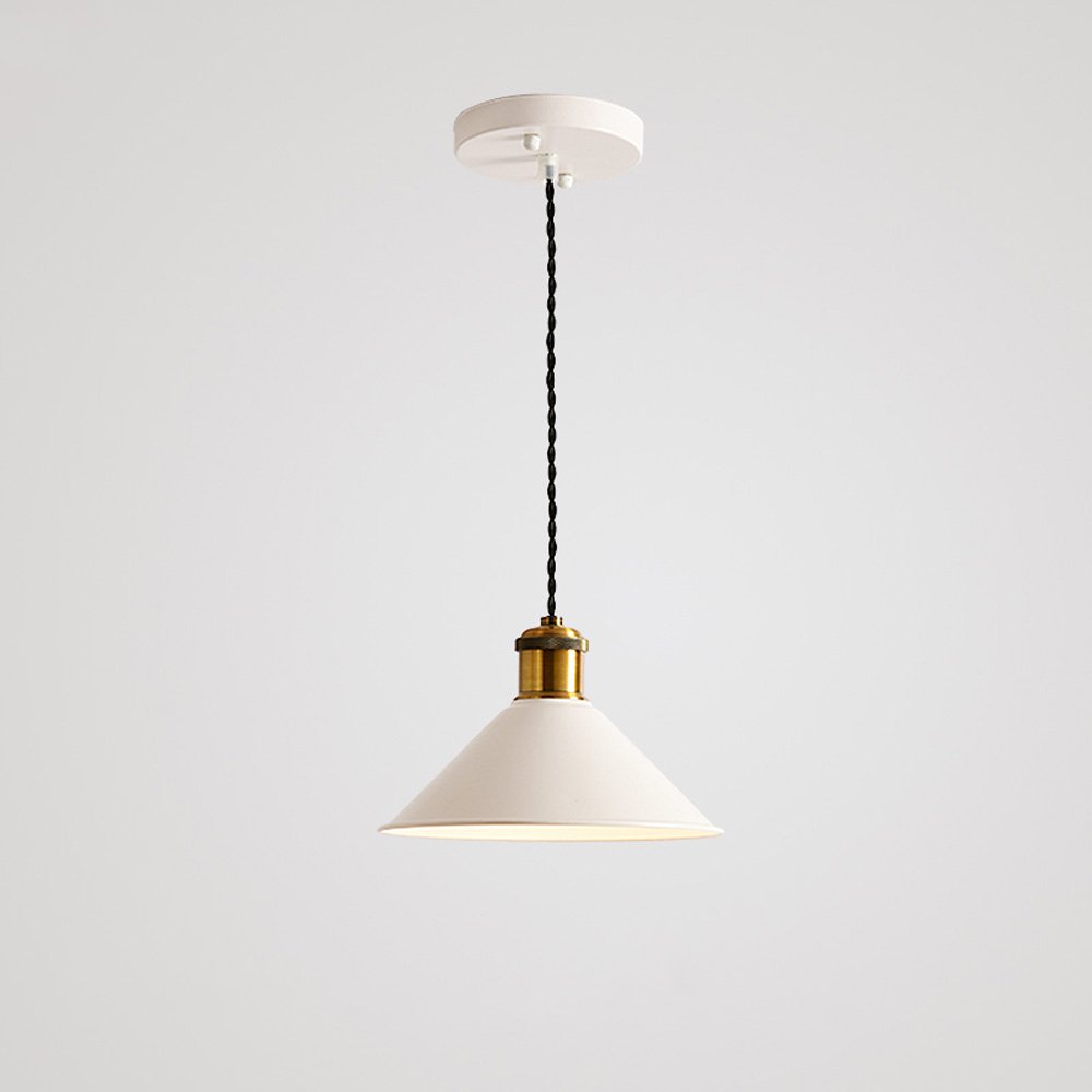 Lustre restaurant blanc en fer créatif pour éclairer vos repas de famille