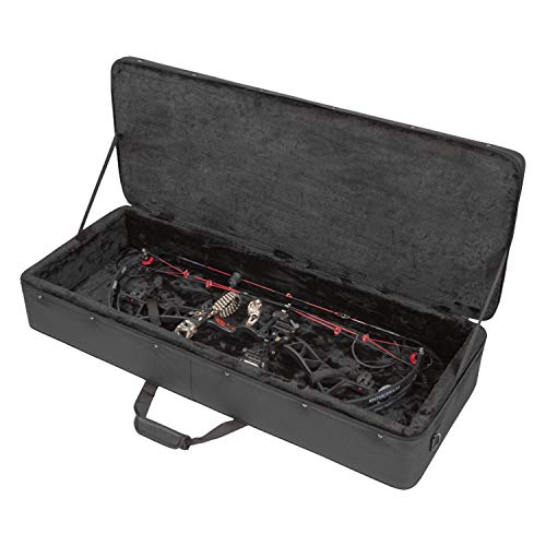 SKB Hybrid Small Black Bow Case, 600 Denier Nylon, 4 External Pockets, Padded Shoulder Strap, Plush EPS Inserts (2SKB-SC4115)