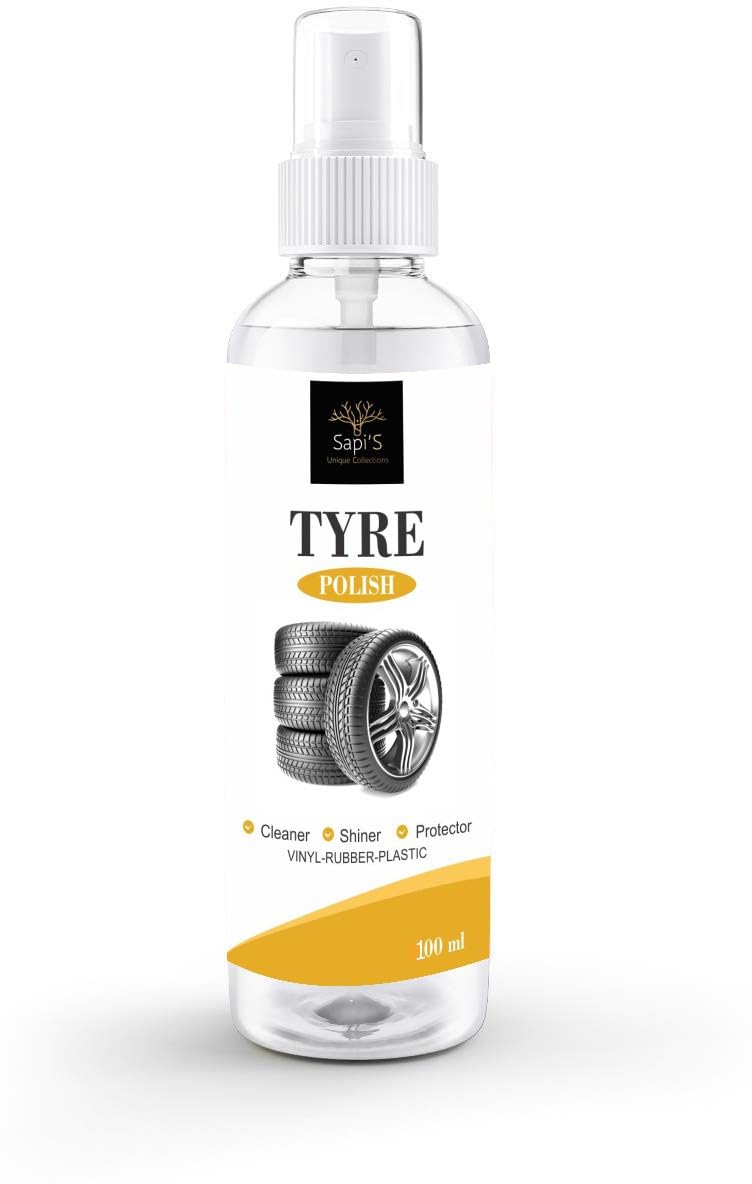 SAPI'S Tyre Stain Remover & Polish (100ml) - Wheel & Tire Cleaner for a Sparkling Shine-image-24