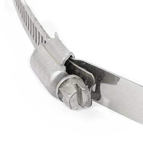 Aexit 10 Pcs Abrazaderas Ajustables de Acero Inoxidable miniatura 3